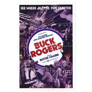  Buck Rogers Original Movie Poster, 27 x 41 (1939)