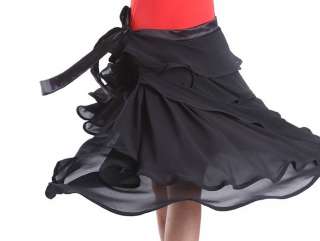   salsa tango Cha cha Rumba Ballroom Dance Mini Skirt #S8073  
