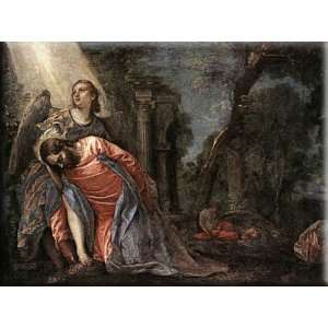   an Angel 30x22 Streched Canvas Art by Veronese, Paolo