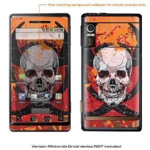  Protective Decal Skin Sticker for Verizon Motorola Droid 