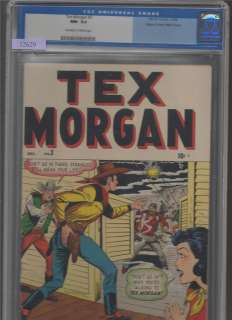 Tex Morgan #3, Mile High, CGC 9.2, NM   