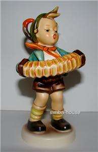 Hummel ACCORDION BOY Goebel Figurine #185 Mint In Box  