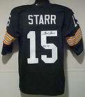 BART STARR autographed signed Green Bay Packers STAT Jersey JSA 
