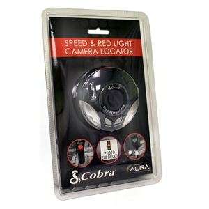  Cobra SL3 GPS Speed & Red Light Camera Locator w/Aura Database  