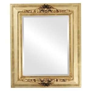  Winchester Rectangle in Gold Leaf Mirror and Frame