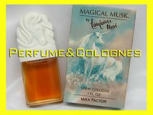 MAGICAL MUSK TOUJOURS MOI MAX FACTOR 1.0 oz COLOGNE SPR NIB Perfume 