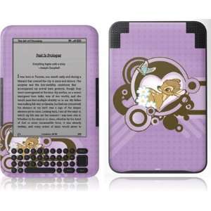  Skinit Bambi Purple Vinyl Skin for  Kindle 3 
