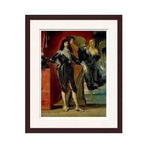  Louis Xiii 160143 Crowned By Victory 1635 Framed Giclee 