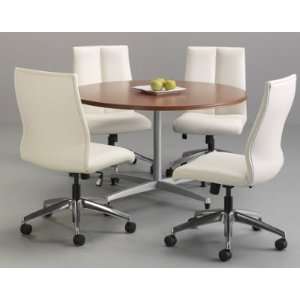   VL48TT, 48 Round Mobile Conference Chair on Casters