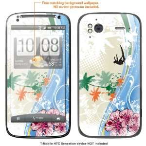   Decal Skin STICKER for T mobile HTC Sensation case cover Sensation 424
