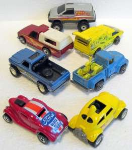   Mattel HOT WHEELS Diecast Matchbox Cars 70 80s Metal Bases NR  