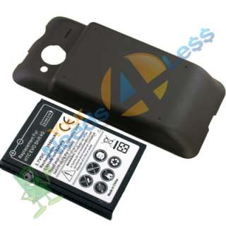 NEW 3500mAh extended battery HTC Evo Shift 4G + Back Cover + Charger 