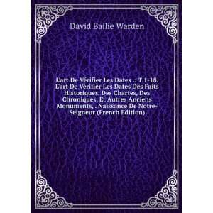   De Notre Seigneur (French Edition) David Bailie Warden Books