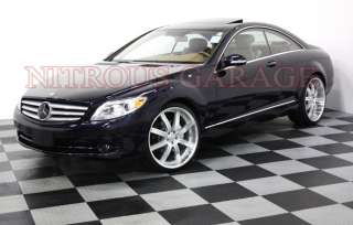 22 MERCEDES BENZ S550 S600 CL550 CL600 NEW WHEELS TIRES S CL SILVER 