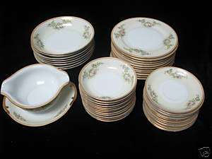 Meito China N1055A Hand Painted 45 Piece Set  