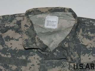 US ARMY MILITARY ACU DIGITAL COMBAT UNIFORM SHIRT jacket with lot of 