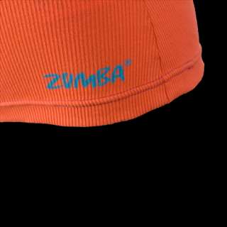 Zumba ribbed logo tank  new improved fit you will LOVE  