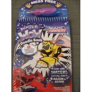    up Transformers Animated Water Wow Book Activity Book: Toys & Games