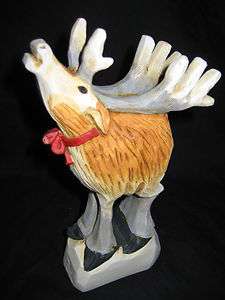 1994 David Frykman Christmas Reindeer Figurine CUTE  