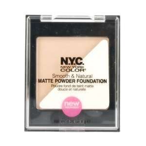  New York Color Powder Foundation, Matte, Smooth & Natural, Midtown 
