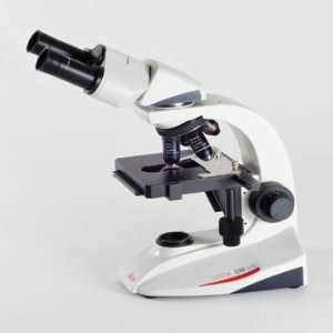 Leica DM300 Binocular Microscope, Mechanical Stage, E1 Condenser, with 