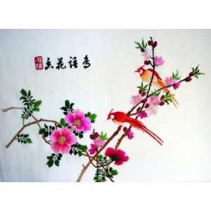  Chinese Hunan Silk Embroidery Flower Birds: Everything 