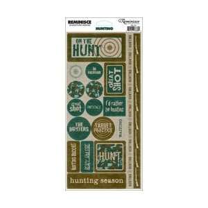   Signature Series Stickers Hunting Phrase: Arts, Crafts & Sewing
