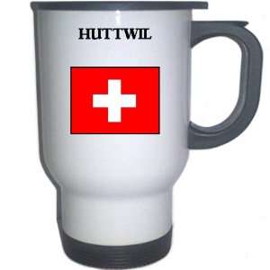  Switzerland   HUTTWIL White Stainless Steel Mug 
