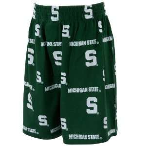  Michigan State Spartans Youth Green T2 Boxer Shorts 