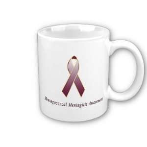 Meningococcal Meningitis Awareness Ribbon Coffee Mug