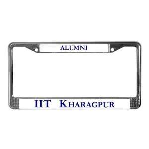  IIT Kharagpur Alumni License Plate Frame by  