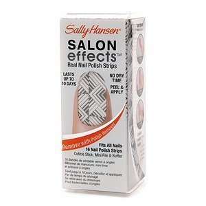 Sally Hansen Salon Effects Nail Polish Strips Tri bal It On (Pack of 2 