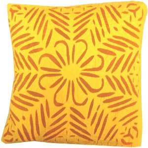  Decorative Pillow Cover Orange Color  Traditional Indian 