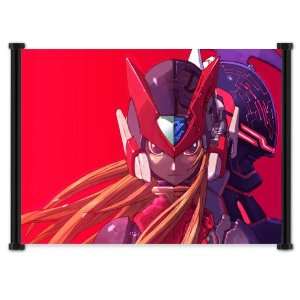 Mega Man Zero Collection Game Fabric Wall Scroll Poster (26x16 