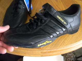 NEW ADIDAS Manama Men Black Shoe 13 Velcro Good Year  