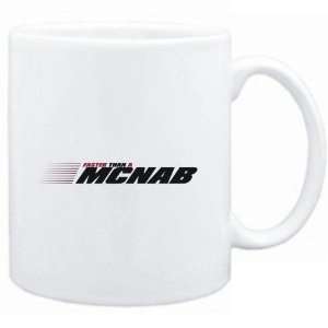  Mug White  FASTER THAN A McNab  Dogs: Sports & Outdoors