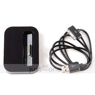 Dock Station Charger Cradle USB Data Charging Cable iPhone 3G 3GS 4 4S 