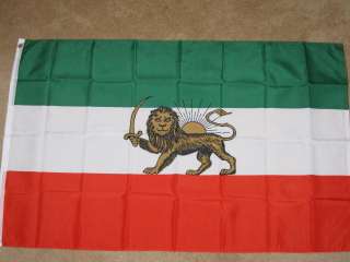 3X5 OLD IRAN FLAG PERSIA FLAGS PERSIAN NEW BANNER F541  