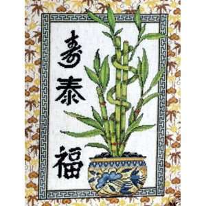  Cross Stitch Kit Lucky Bamboo From Design Works Arts 