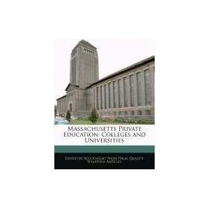  Massachusetts Private Education Colleges and Universities 