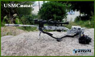 ZYTOYS SNIPER RIFLE M40A5 SNOW CAMO in store  