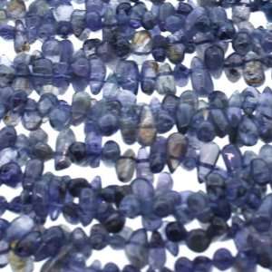 Iolite  Drop Plain   3mm Height, 6mm Width, Sold by 16 Inch Strand 