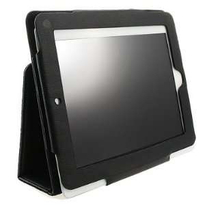   Case With Stand For Apple iPad   Black Cell Phones & Accessories