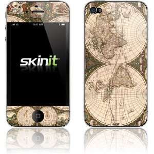  Skinit World Map 1660 Vinyl Skin for Apple iPhone 4 / 4S 