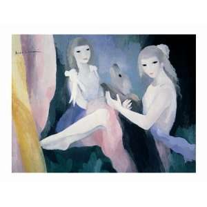  Marie Laurencin   Woman With A Dog Canvas