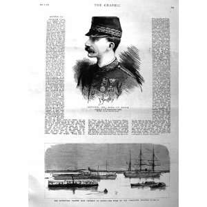   1885 Alfonso King Spain King Theebaw Burma Irrawaddy