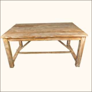 Sierra Farmhouse Rustic Large Dining Room Table Furniture for 8 People 