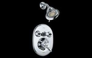 Delta Victorian Jetted Shower Faucet & R18222 XO Valve  