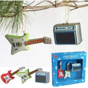  DCI Pop Christmas Jam Band Ornaments, Set of 3: Home 