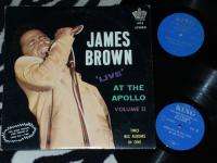 JAMES BROWN Live At The Apollo Vol. 2 KING RECORDS 2 LP  